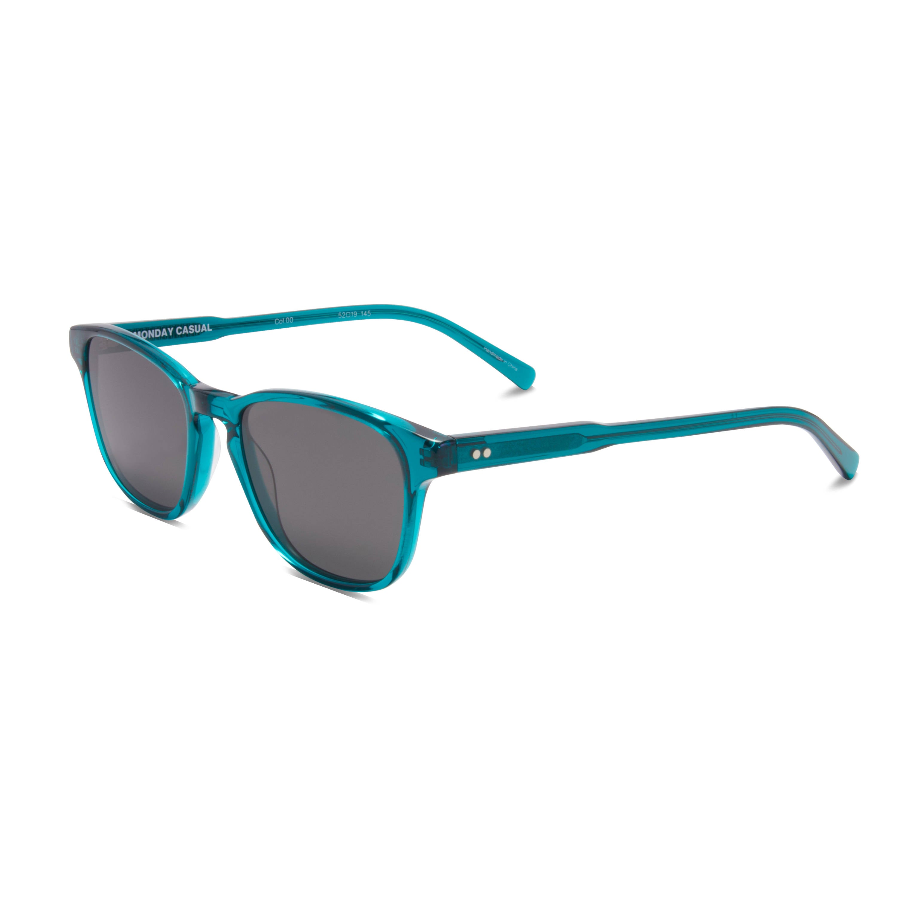 Archer sunglass prescription frame from Monday Casual in Matcha/Green acetate. Archer includes premium quality optical lenses.
